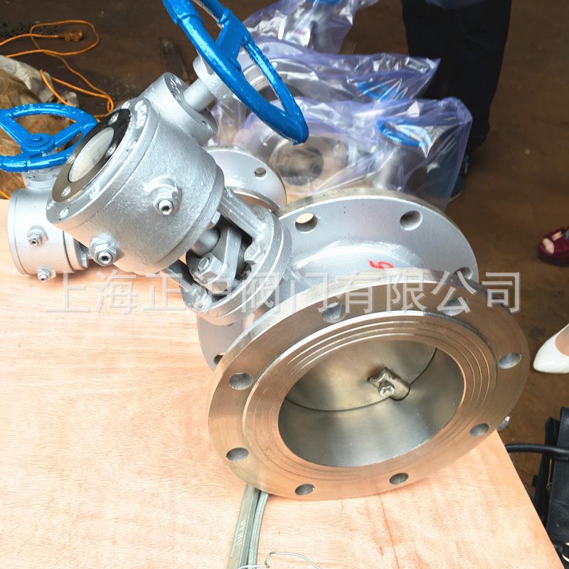 厂家 D341W-P 法高兰风482阀/6 不锈钢风通蝶阀 温/耐腐蚀