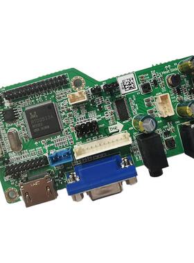 免写驱动RTDV.液晶显示器驱动板HDMI+VGA免程序PC板工控板