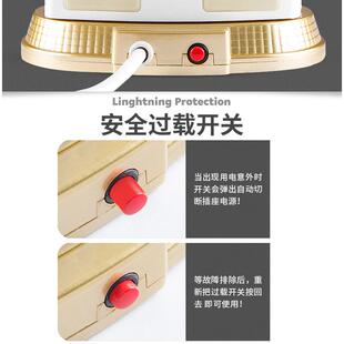 多功能usb立方体插座便携绕线底座排查板家用宿舍充电立式插座