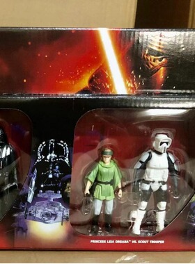 星球大战  StarWars 卢克天行者白兵 3.75寸六人合集微型战斗套装