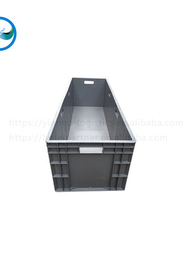 EU41233带盖子 加厚EU箱欧标塑料周转箱汽车零配件抗摔储物箱