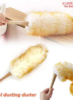 Dust Brush Household Feather Duster Dusting Cleaning Brush W