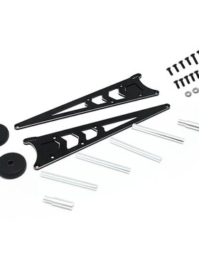 Traxxas Slash 2WD Rustler 尾轮抬头轮 死老鼠 铝合金抬头轮