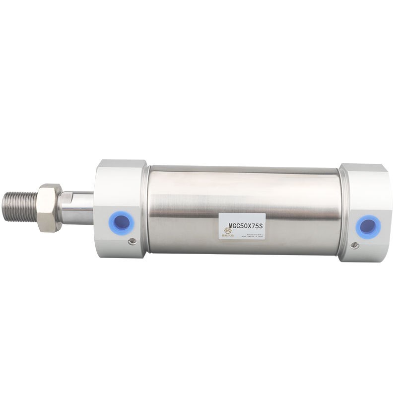 亚德客型不锈钢迷你气缸MGC20X10X100X200X300X400X600X700X800S