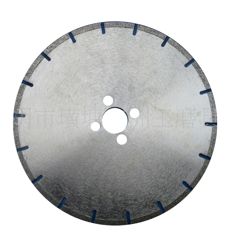 厂家供应金刚石切割片锯片 钢多孔圆盘切片 玻璃钢深圆盘
