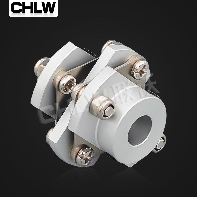 蝶型联轴器大扭矩连轴器多节蝶形联轴器顶丝数控主轴编码器