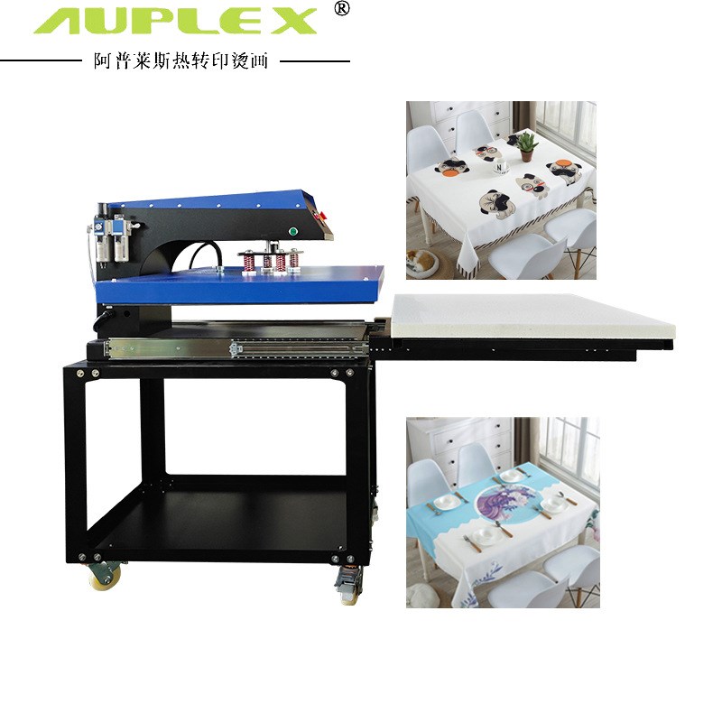 气动单工位大面积烫画机新款带脚架Pneumatic heat press machine