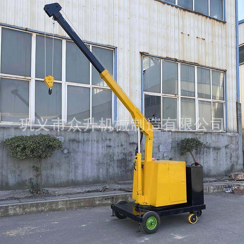 众升机械加工1吨移动式起重机,大轮子1吨吊机,液压行走平衡吊机,搬运/仓储/物流设备,其他起重搬运设备,淘宝优惠券,粉丝福利购,淘宝优惠卷