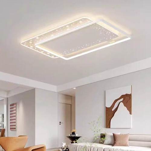 2025年新款客厅护眼吸顶灯现代简约大气轻奢中山全屋套餐组合灯具