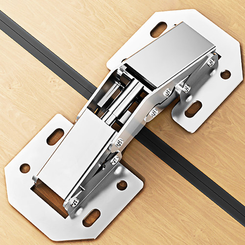 【阻尼液压合页】柜门自动闭合