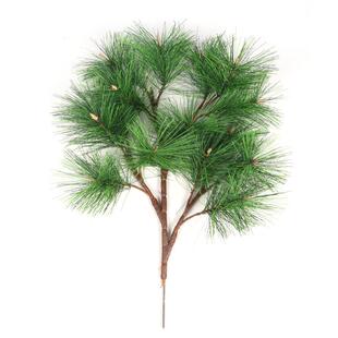 仿5头浅松树枝松叶1绿化植物假松树270迎客松真电信针塔装饰厂家