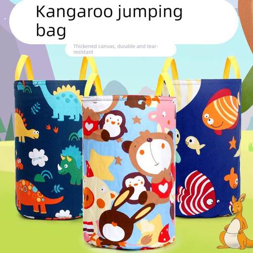 袋鼠跳跳袋幼儿园道具儿童袋鼠袋跳袋子运动器材布袋感统训练玩具