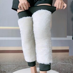 护膝中老年人专用被窝女士超薄新型透气冬天挡风弹性棉裤 御寒寒腿