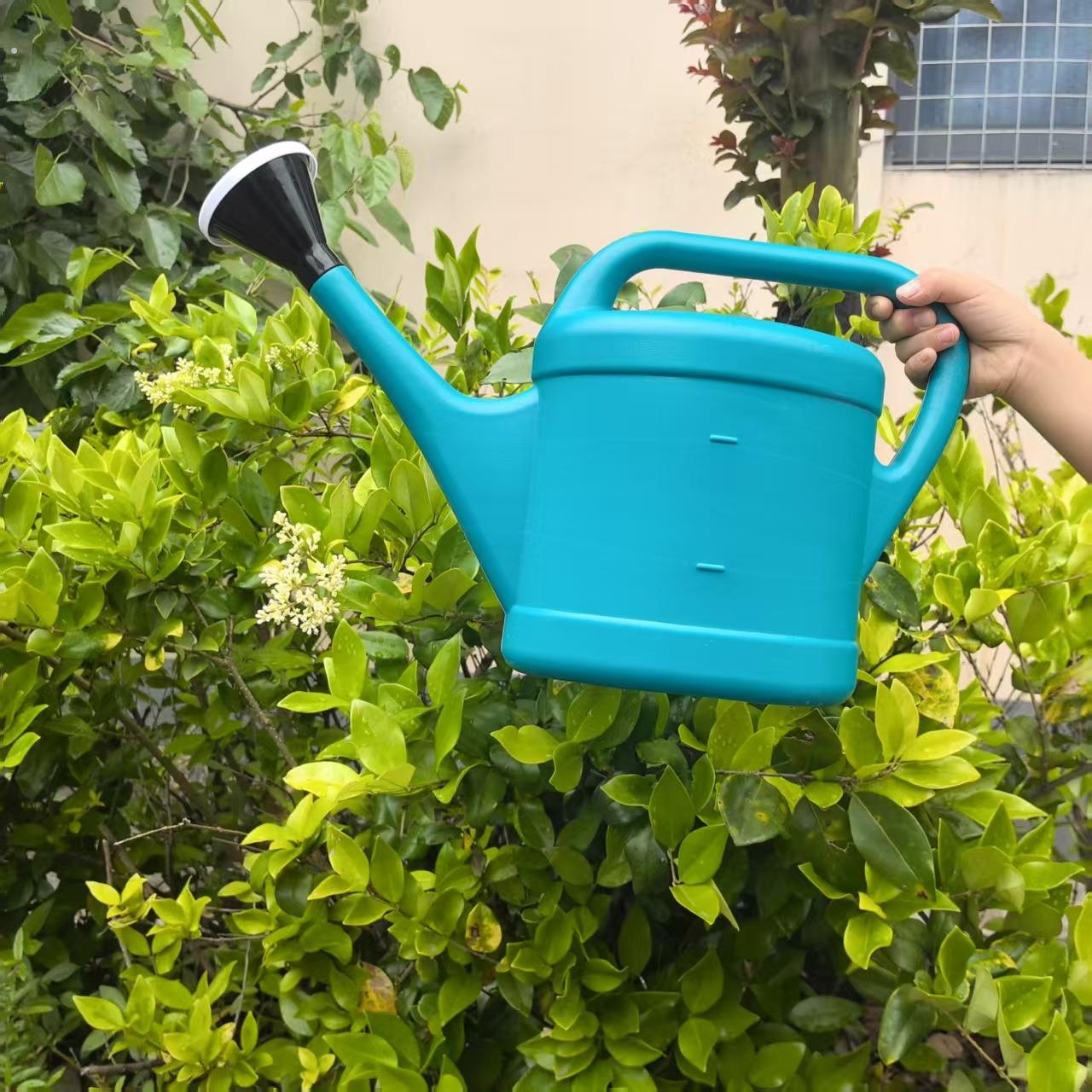 大容量洒水壶长嘴家用浇花壶园艺养花浇菜大号浇水壶塑料花洒喷壶