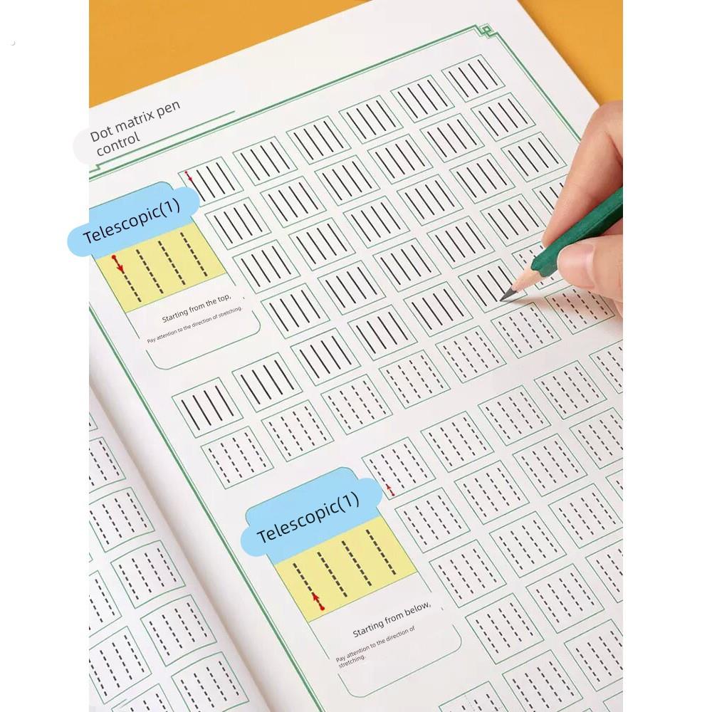 控笔训练2岁幼儿园儿童可擦写点阵笔控练习专注注意力早教启蒙运