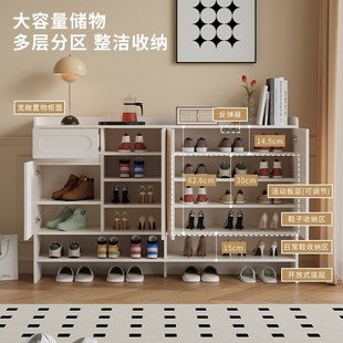 2024新款 柜家用门口室内多层实木储物柜玄关柜一体 爆款 入户门鞋