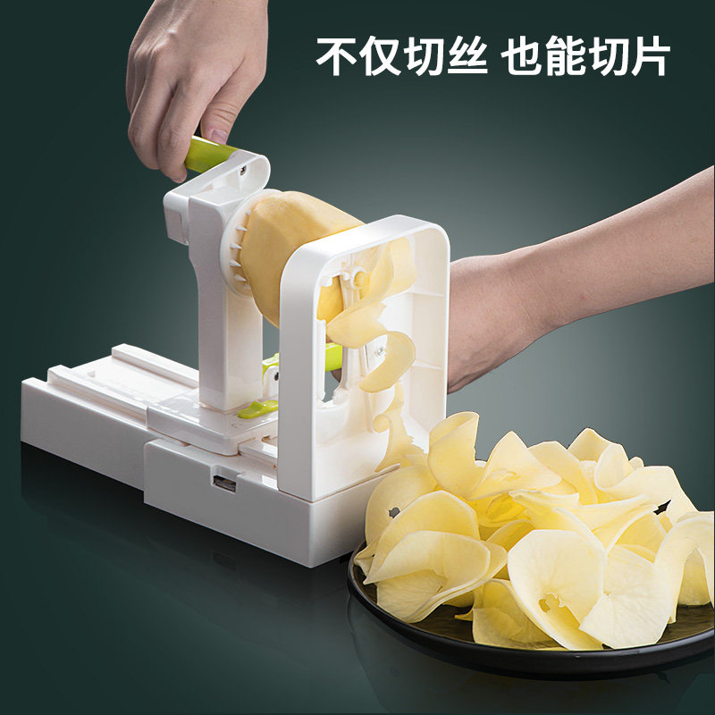 千丝土豆机器网红瀑布土豆丝神器长丝刨丝器涮火锅店面条切菜工具