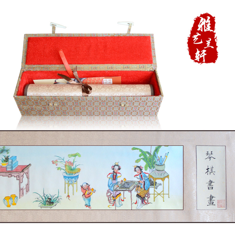 包装精美 中国特色礼品送老外中国风礼品特色工艺品年画,特色手工艺,年画,淘宝优惠券,粉丝福利购,淘宝优惠卷