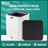 适配锤子畅呼吸空气净化器高效下层复合滤芯上层除甲醛过滤网全套