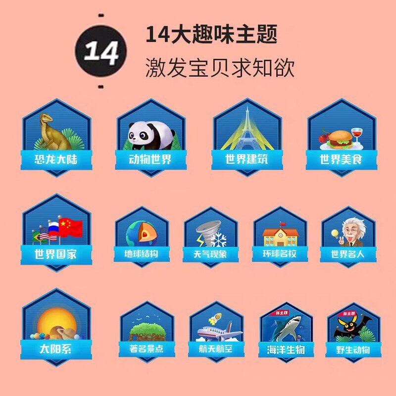 北斗双AR地球仪云起儿童智能语音3d4d立体悬浮学生用20地球仪教学