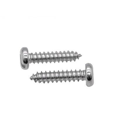 316不锈钢304开槽一字盘头自攻螺丝钉GB5282DIN7971ST6.3ST4.2*25