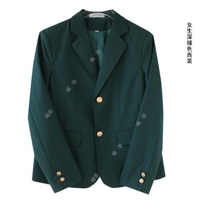 JK制服西装 DK西服证件照服装 情侣装 英伦学院风班服校服外套学生装