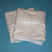 白色透明大号垃圾袋批 发平口塑料垃圾袋宾馆物业酒店用品加厚