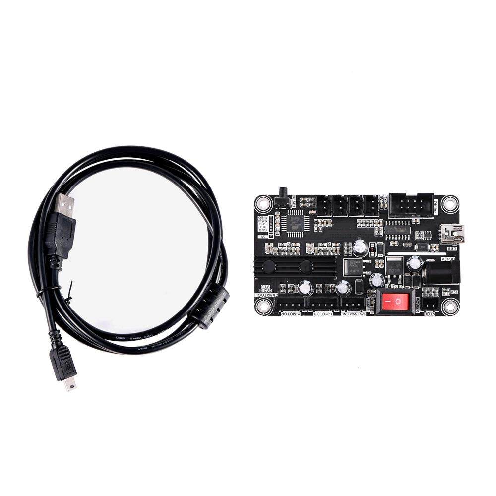 GRBL二轴控制板激光雕刻机用USB二轴控制板DIY小型CNC雕刻机配件