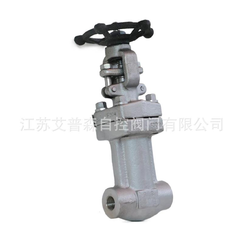 A105波纹管焊接截止阀WJ61W-800LB不锈钢锻造波纹管截止阀