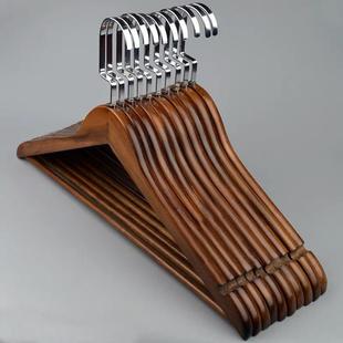 木衣架子挂衣架实木防滑无痕服装店衣柜衣撑子男女衣架家用