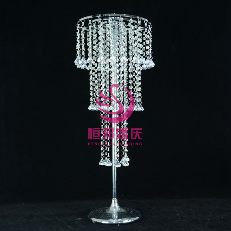 婚庆场地布置道具水晶珠帘路引T台装饰道具花架亚克力路引摆件