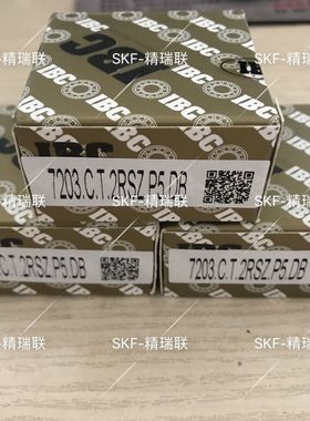 德国 IBC  7203.C.T.2RSZ.P5.DB   背对背组合单列角接触【轴承】