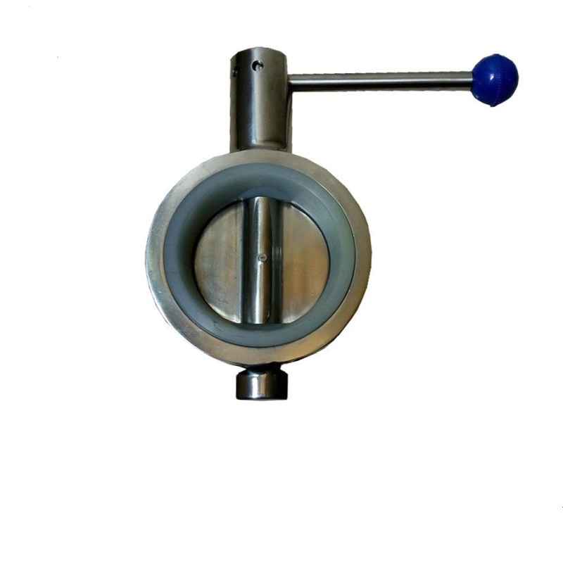 供应手动不锈钢蝶阀 高真空手动蝶阀 手动软密封蝶阀