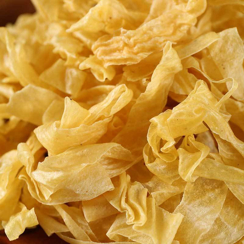 5斤农家干豆皮干货 山东特产手工人造肉大豆制品素蛋白肉油豆腐皮