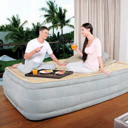 Bestway67486记忆棉双人床+内置欧规电泵 充气床垫,家庭/个人清洁工具,厨卫防水贴/条,淘宝优惠券,粉丝福利购,淘宝优惠卷