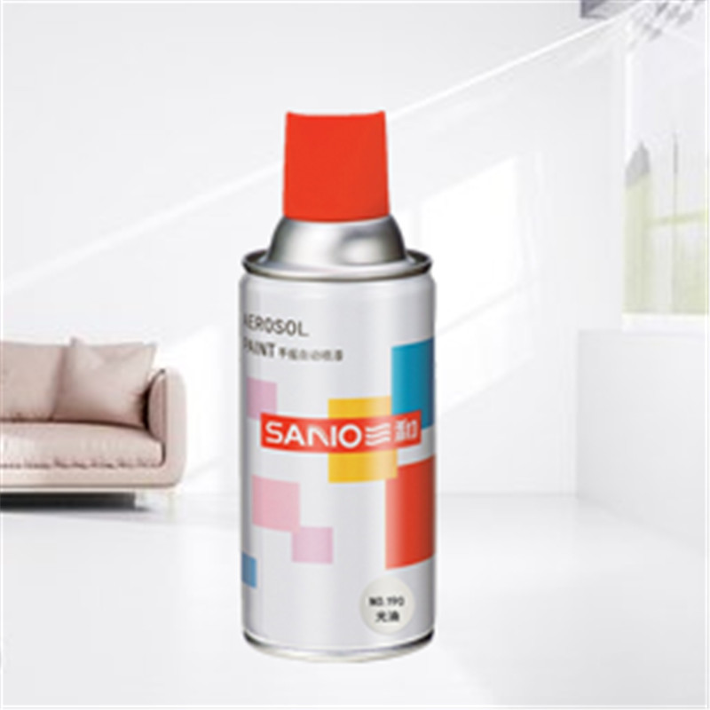 老客三和自动喷漆手摇喷漆墙面汽车金属防锈黑白色油漆家具木器漆