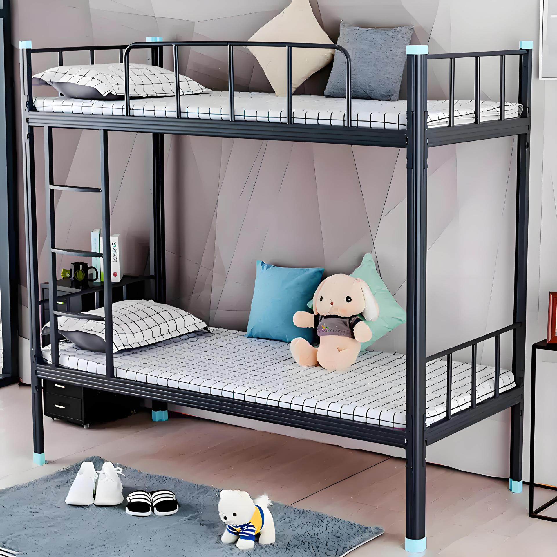 钢制双层床上下铺铁架床员工宿舍高低床学生公寓双人床铁艺架子床,标准件/零部件/工业耗材,其他管件,淘宝优惠券,粉丝福利购,淘宝优惠卷