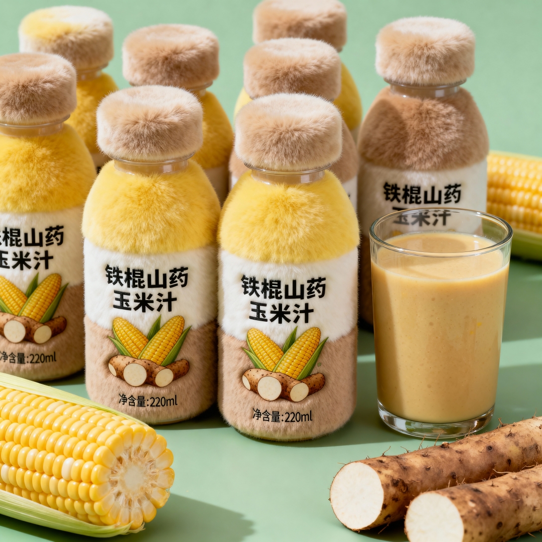 【囤货20瓶】铁棍山药玉米汁官方推荐香甜0脂代餐轻负担风味饮品