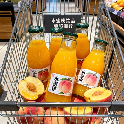 【囤货】水蜜桃果味风味饮料官方推荐10瓶装整箱水果饮品清口