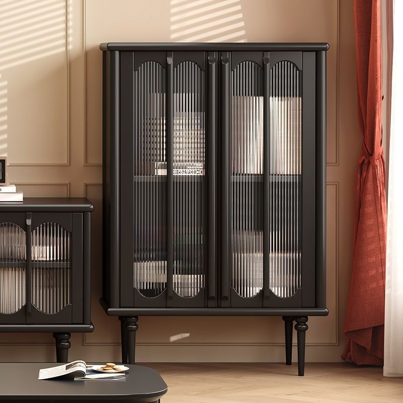 法式双门餐边边柜实木高边储物复古客厅美式餐厅酒柜储物柜书柜子,3C数码配件,其它配件,淘宝优惠券,粉丝福利购,淘宝优惠卷