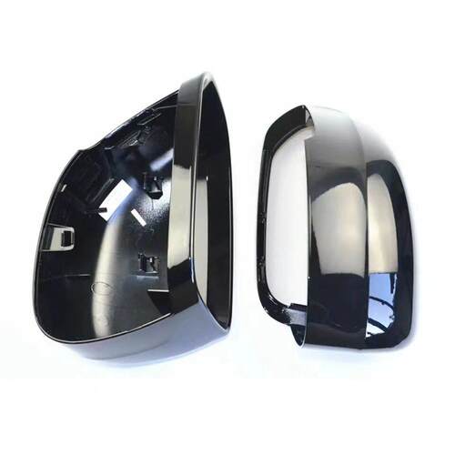 适用于18-22款沃尔沃XC60 V90 S60 S90倒车镜壳后视镜盖亮黑镜框