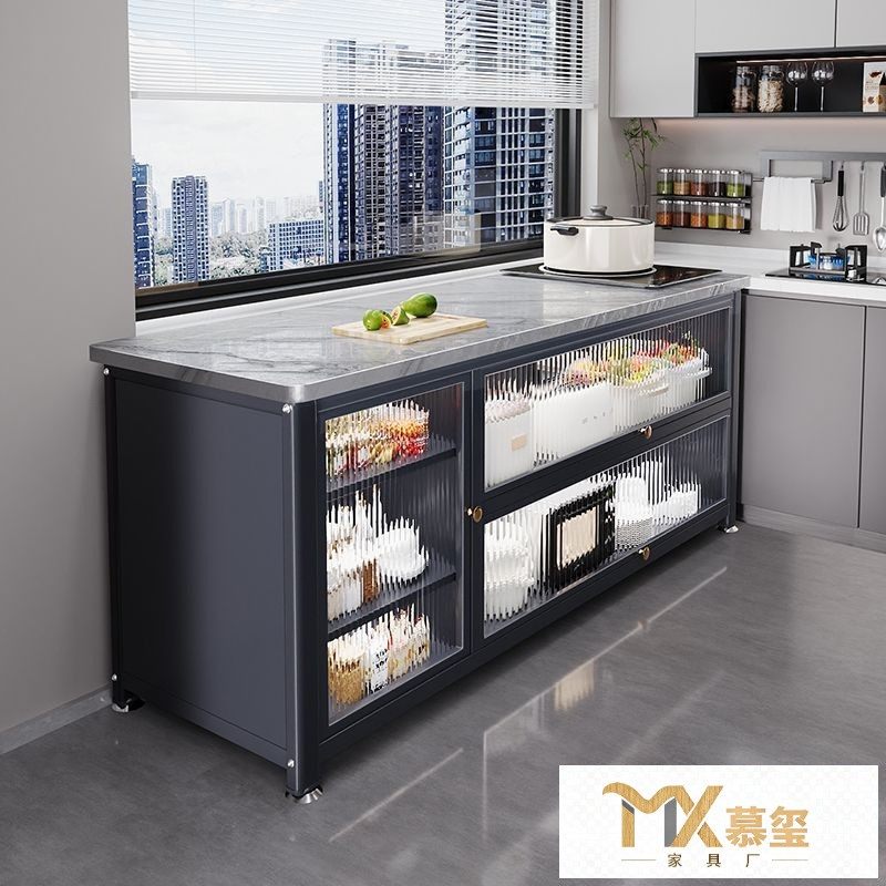 雪山石岩板厨房置物架落地多层多功能微波炉收纳餐边组合储物橱柜,自行车/骑行装备/零配件,自行车包,淘宝优惠券,粉丝福利购,淘宝优惠卷