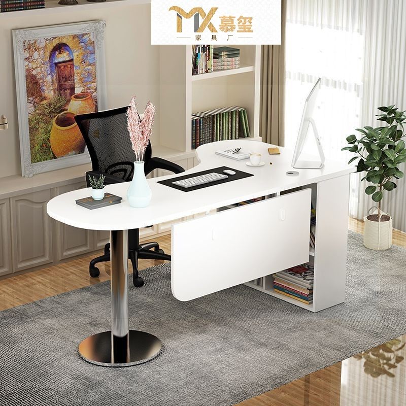 简约现代弧形转角书桌书柜组合学习桌电脑桌单人办公桌诊疗桌,家居饰品,装饰挂牌,淘宝优惠券,粉丝福利购,淘宝优惠卷