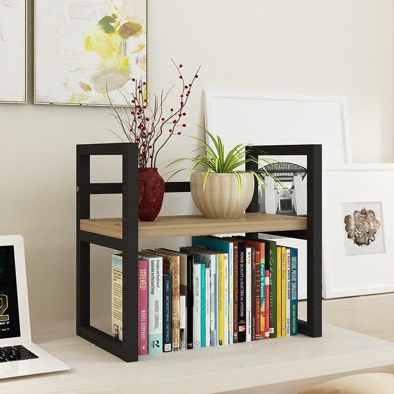 创意儿童桌上书架简易桌面小书柜办公置物架打印机收纳架简约现代,收纳整理,阳台置物架,淘宝优惠券,粉丝福利购,淘宝优惠卷