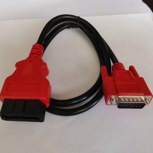 OBD2转HDB15P拓展延长线16芯连接器汽车诊断