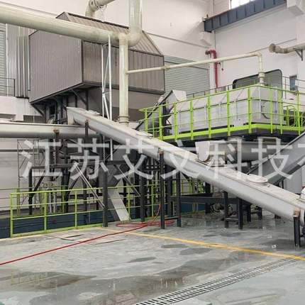 艾文环保WLS260型无轴螺旋输送机格栅房污泥输送设备