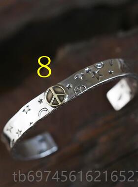 新款牛钝精工 amp笑脸手镯ampa jpa镯n952银 俏皮笑脸 涂鸦手个性