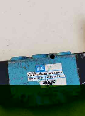 MAC电磁阀26A-11-A01-BD-BKP0-1PN 实