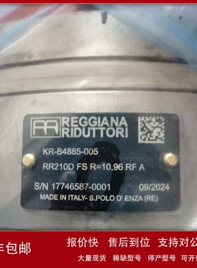 REGGIANA RIDUTTORI  行星齿轮减速器RR210D FS R=10.96 RF A；Re