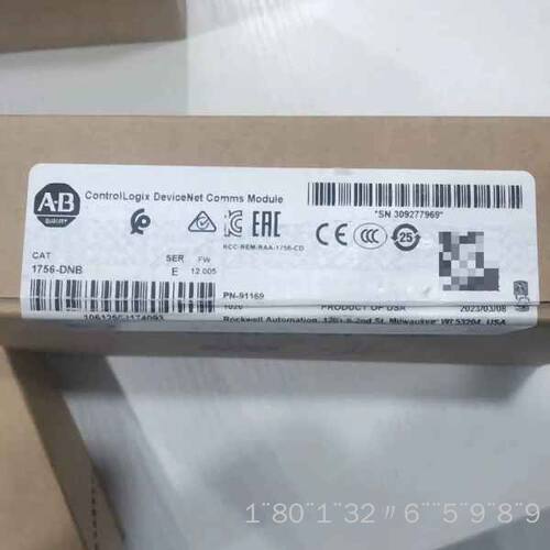 AB ControlLogix DeviceNet通讯模块